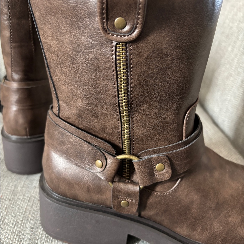 Jellypop Woman’s Brown Boots Sz 10M - Picture 7 of 9